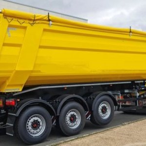 foto wenig 37m3 dumper auflieger kipp-wanne Schwarzmueller KIS 3/E