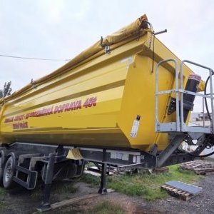 foto wenig 37m3 dumper auflieger kipp-wanne Schwarzmueller KIS 3/E