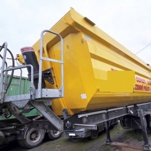 foto wenig 37m3 dumper auflieger kipp-wanne Schwarzmueller KIS 3/E