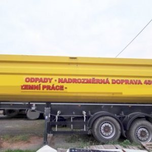 foto wenig 37m3 dumper auflieger kipp-wanne Schwarzmueller KIS 3/E