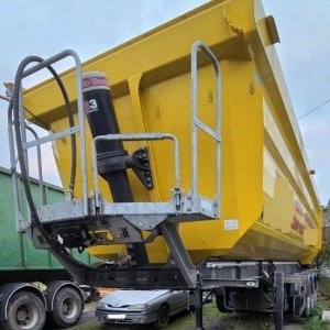 foto wenig 37m3 dumper auflieger kipp-wanne Schwarzmueller KIS 3/E
