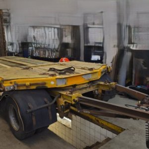 foto 30/24t tieflader anhänger 3achsen Schwarzmüller